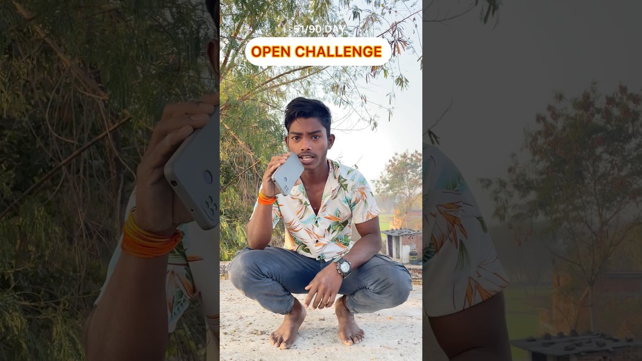 51/90 DAY OPEN CHALLENGE ALL INDIA 😎😎🙏