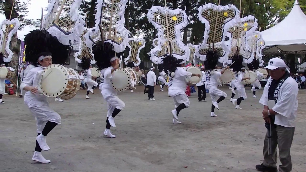 「妙円寺詣りフェスタ２０１９」１０月２６日＊徳重神社＊伊作太鼓踊り（引き際）