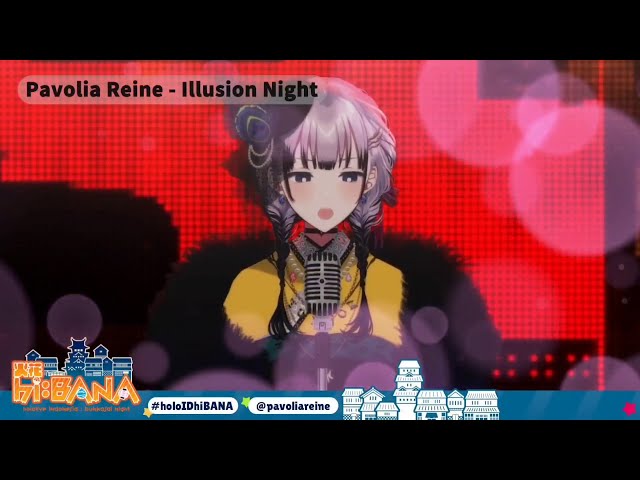 Illusion Night (Acoustic vers.) by Pavolia Reine - 【Holosongs Acoustic Concert】 class=