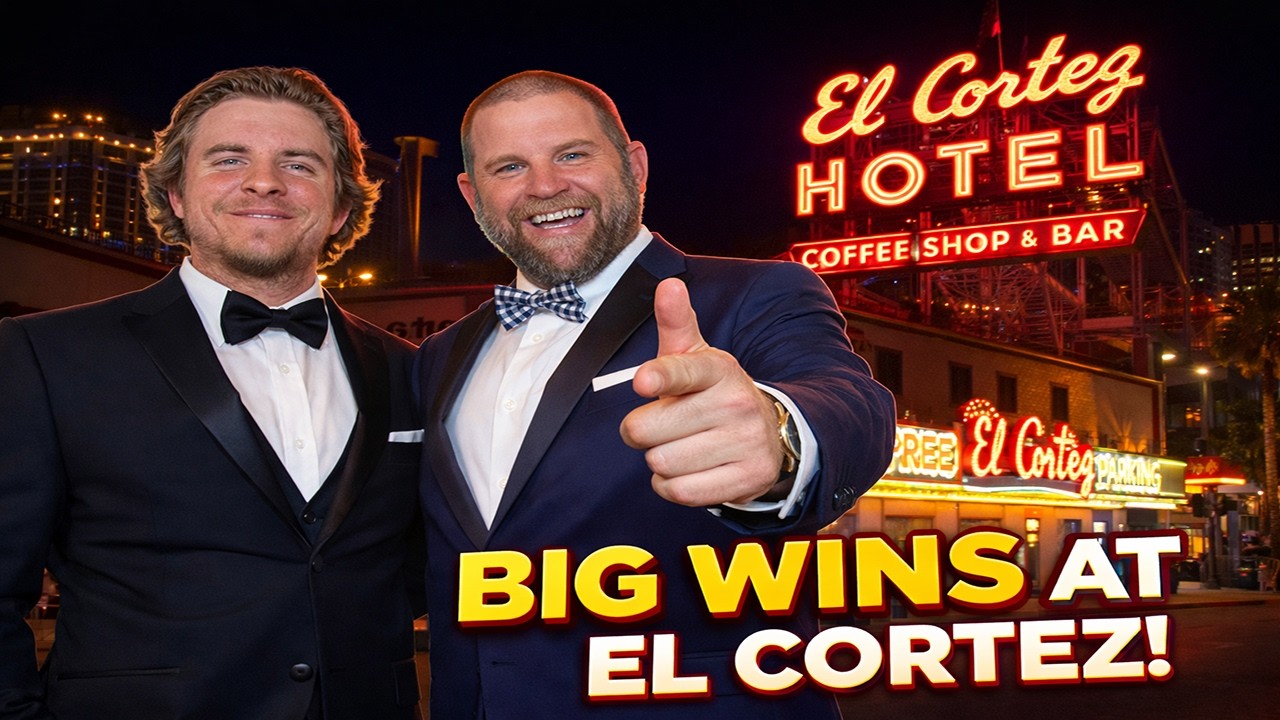 We Used Our Proven Slot Strategies… and won BIG! (El Cortez Casino)