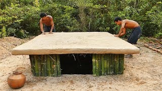Building The Most Secret Underground House By Ancient Skill