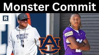 Auburn Lands MONSTER Commitment Chance Gilbert Commits Auburn Recruiting News