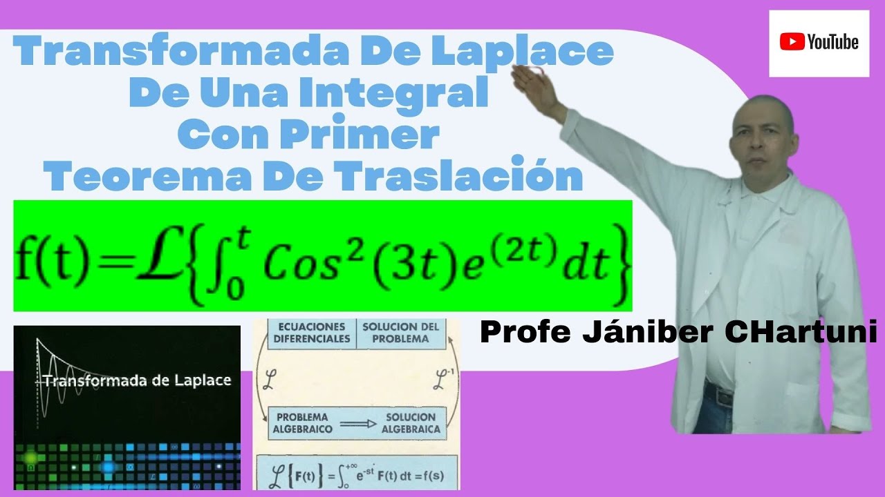 Transformada De Laplace De Una Integral Con Primer Teorema De