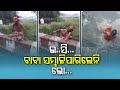 Baba Falls Into Drain While Performing Yoga- OTV News Fuse