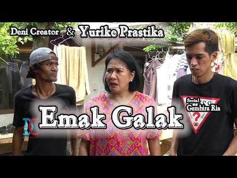 Film Komedi - Emak Galak - Eps 24 Serial Gembira Ria - Deni Creator dan Yurike Prastika