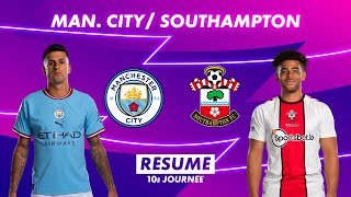 Le résumé de Manchester City / Southampton - Premier League 2022-23 (10ème journée)