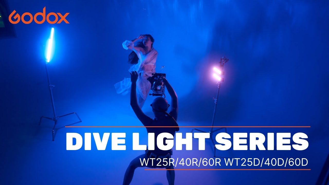 Godox Dive Light Series 🌊 WT25D WT40D WT60D WT25R WT40R WT60R 🌊 - YouTube