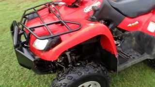 Suzuki Vinson 500 4x4, last year for the geat drive, no belts, one owner