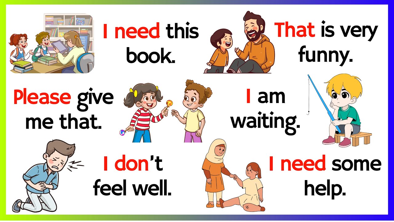 🕒 Speak English Every Day – 100 Easy Sentences for Daily Use | English ...