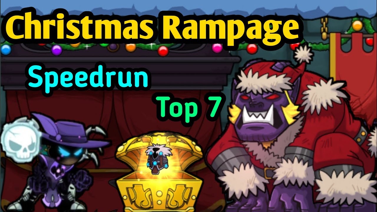 Magic Rampage | Weekly Dungeon | Christmas Rampage | Speedrun Top 7 🧑‍🎄🎄⛄