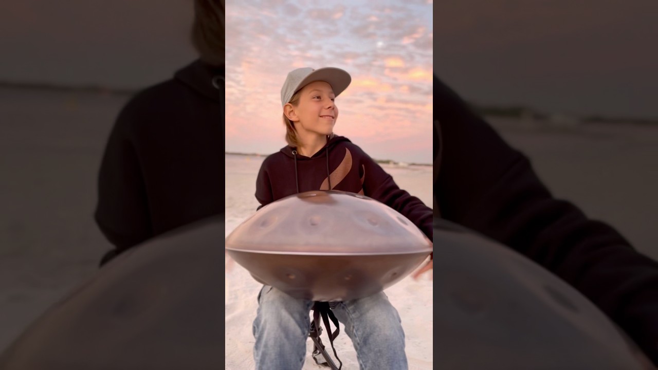 Take a moment.. #handpan #fyp #Fromainianhijaz #yishama #shorts #music #pantam #sunset #vibes