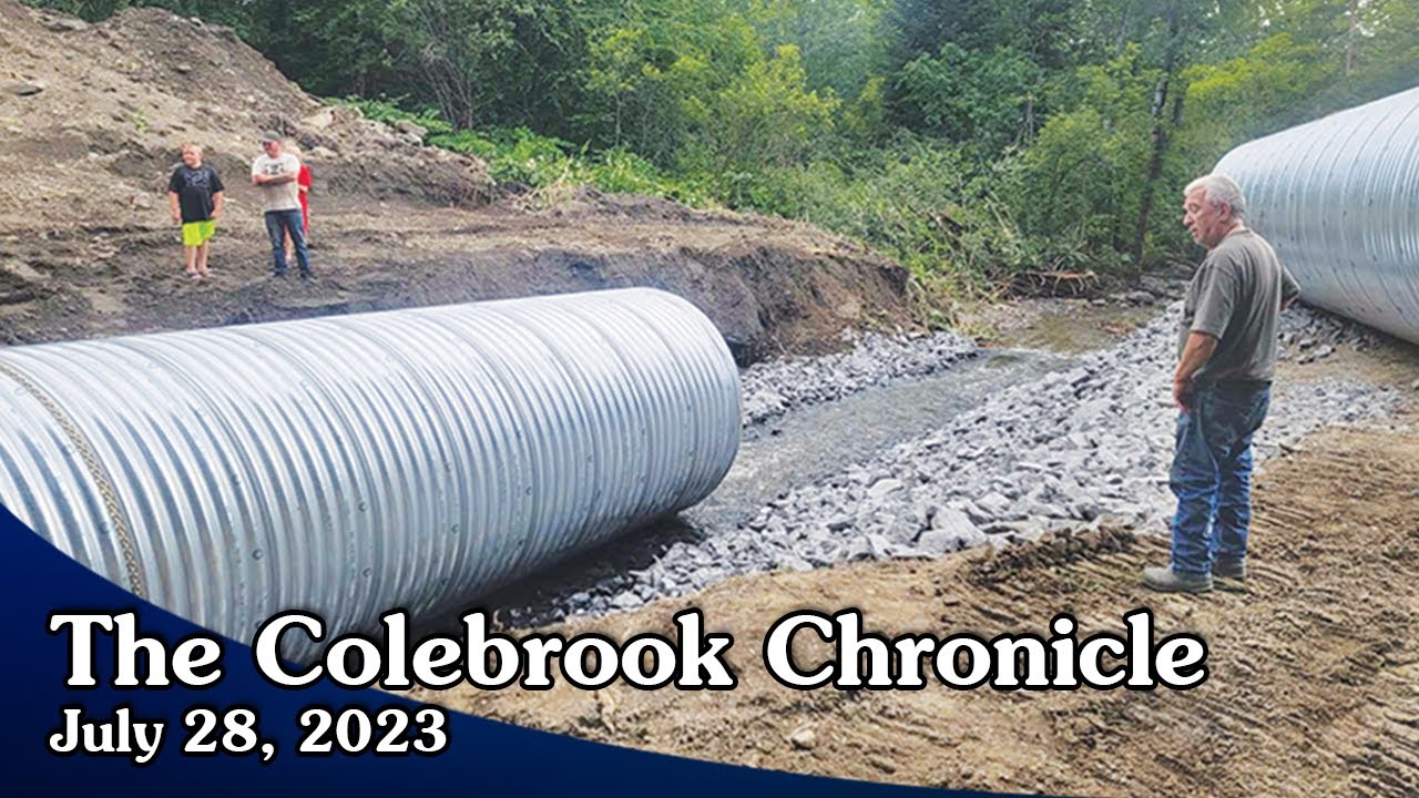 Colebrook Chronicle July 28, 2023 Video News of the Week YouTube