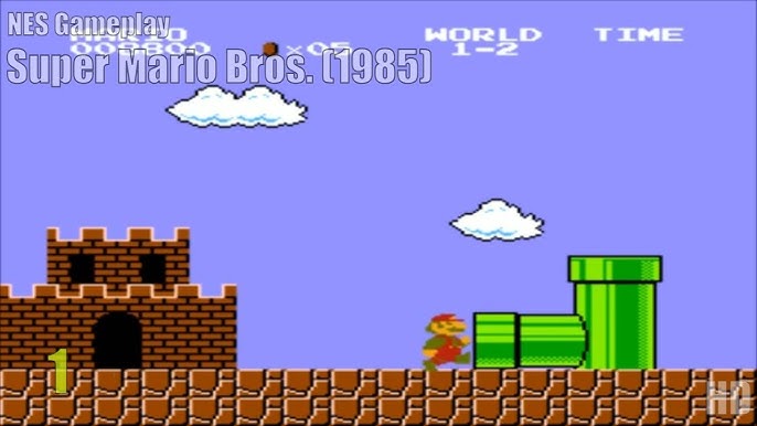 Super Mario Bros. (1985) Full Walkthrough NES Gameplay [Nostalgia] 