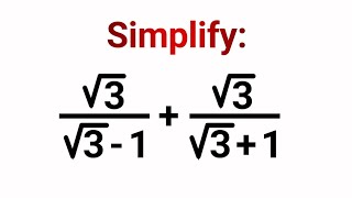 Use This TRICK To Simplify This Radical Expressions EASILY! - SAT Math