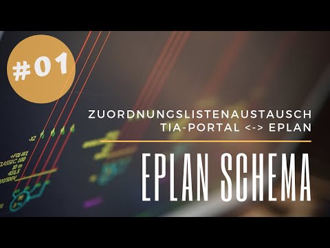 Eplan Schema: #01 Zuordnungslistenaustausch TIA-Portal - Eplan