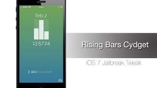Transform iOS 7 Lock screen with cool Rising Bars Cydget - iPhone Hacks screenshot 5