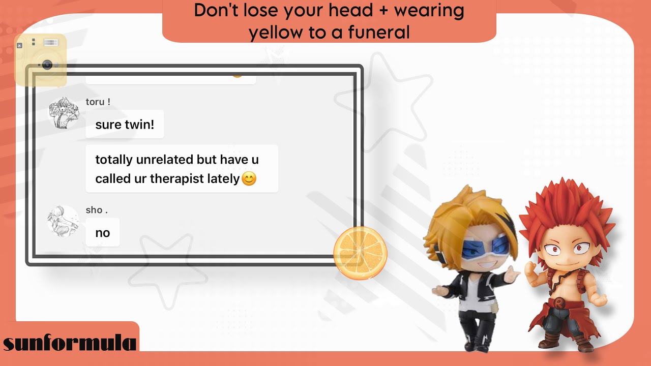 👾 :: Dont lose your head - Six the musical | read desc​⁠​⁠ | mha texts | sunformula
