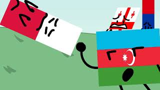 BFB 1-1 but it's country flags