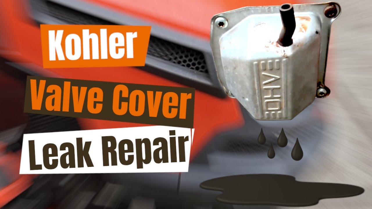 Kohler Engine Valve Cover Leak Repair (V-Twin Courage, 7000 Series ...