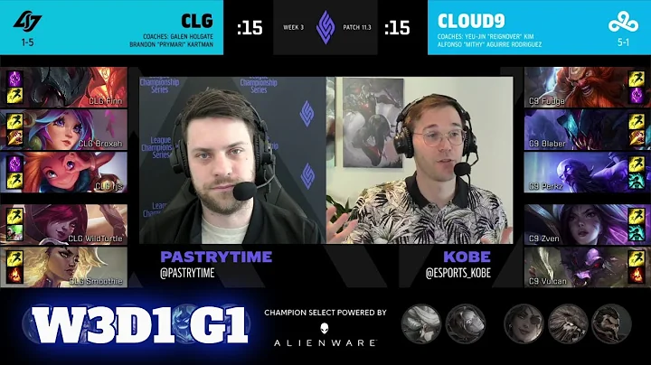CLG vs Cloud 9 | Week 3 Day 1 S11 LCS Spring 2021 | CLG vs C9 W3D1