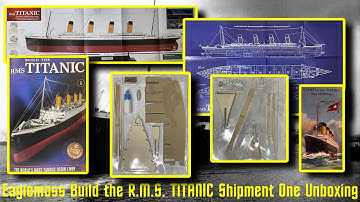 Eaglemoss Build the RMS TITANIC (Shipment One Unboxing Video)