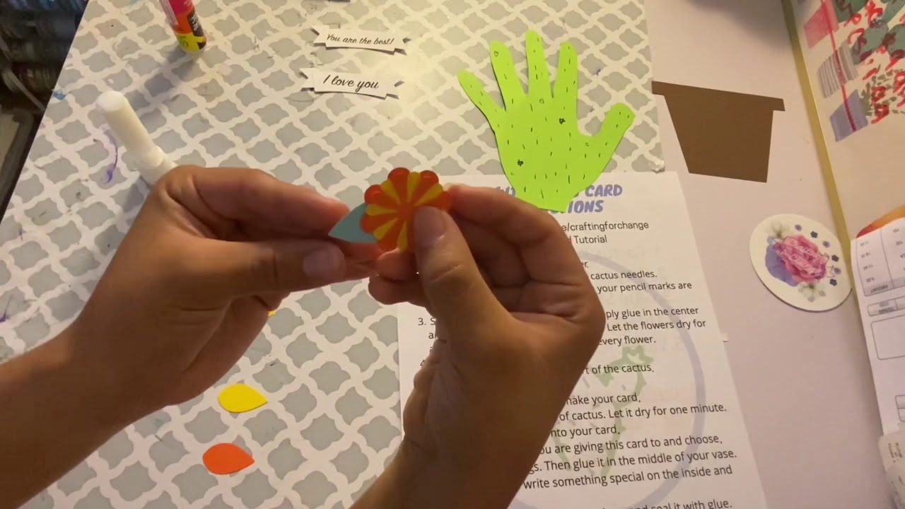 DIY Cactus Card Tutorial