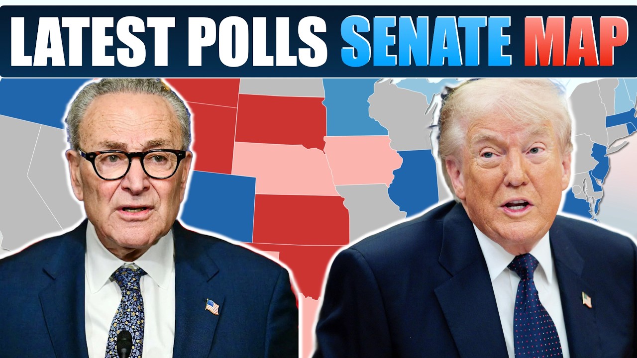 The SHOCKING 2026 Senate Map Based on the Newest Polls in every state ...