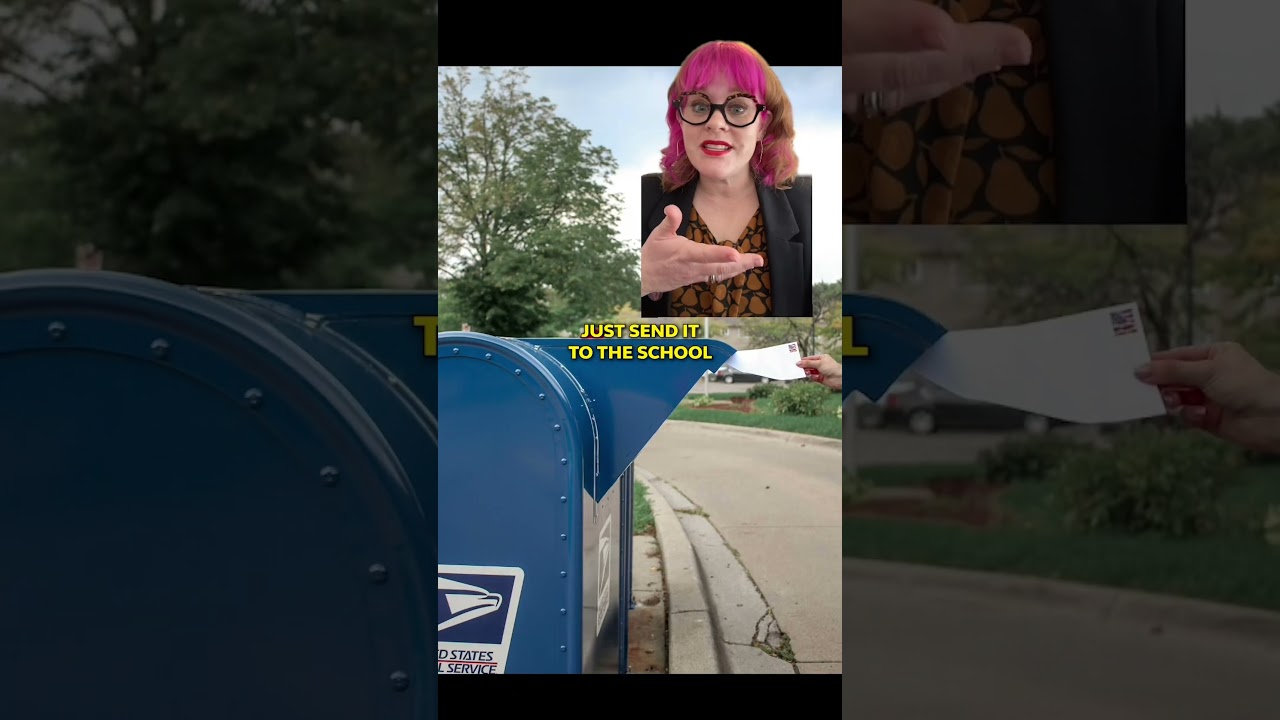 A teacher is protecting her home address 🏡 