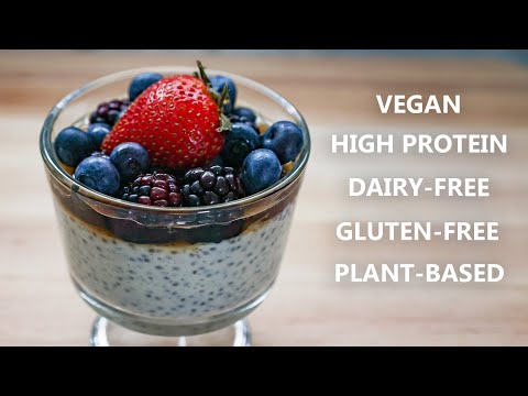 How To Make Chia Pudding - Creamy Chia Pudding - Chia Pudding Recipe - Vegan Recipe  Food Impromptu