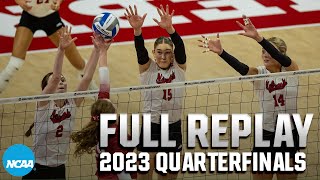 Nebraska vs. Arkansas: 2023 NCAA volleyball tournament quarterfinals | FULL REPLAY screenshot 3