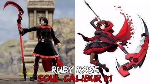 Soul Calibur VI | Character Creation | Ruby Rose