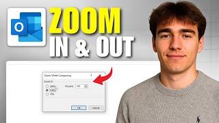 How To Zoom In And Out In Microsoft Outlook (Tutorial 2026)