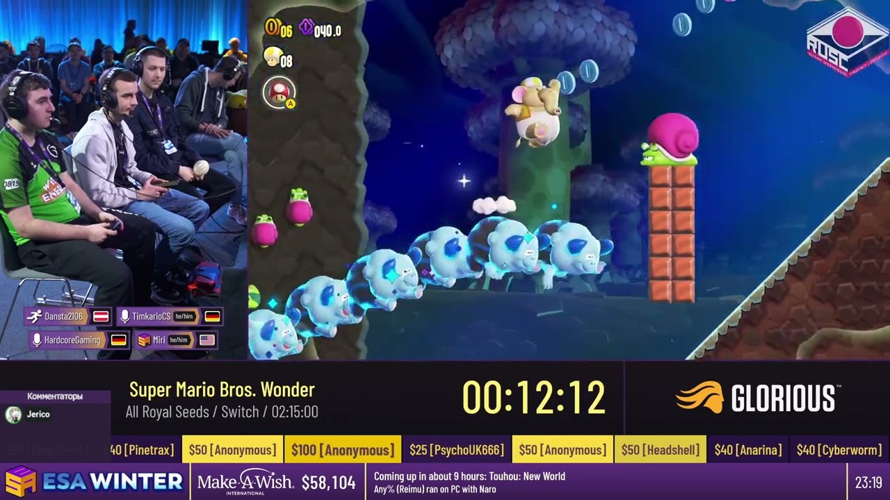 [RU] Super Mario Bros. Wonder [All Royal Seeds] от @Dansta2106 - 