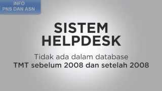 Cara Gunakan SISTEM HELPDESK ePUPNS TMT sebelum dan setelah 2008 (HD) screenshot 5