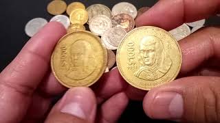 ¿ CUAL VALE ?  (((  $$...32 MIL PESOS...$$$ ))) Monedas de 1,000 pesos Sor Juana