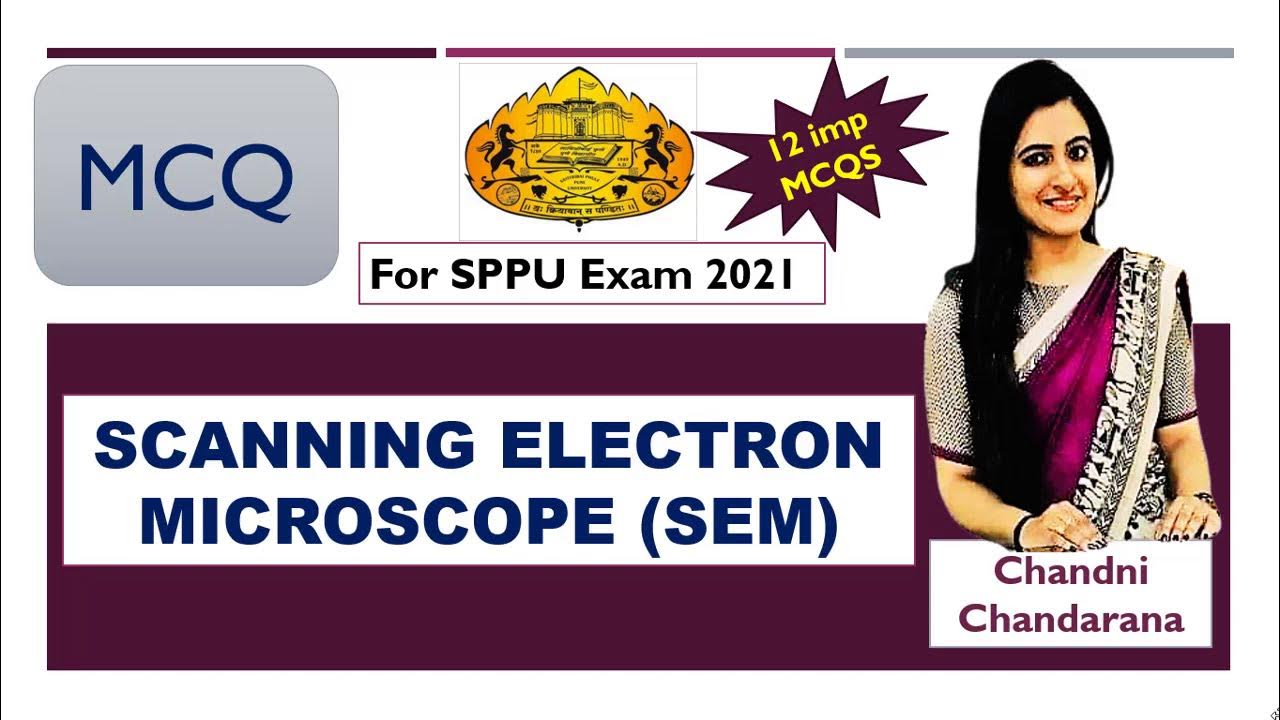 MCQ of Scanning Electron Microscope (SEM) Pharmaceutical Analysis V