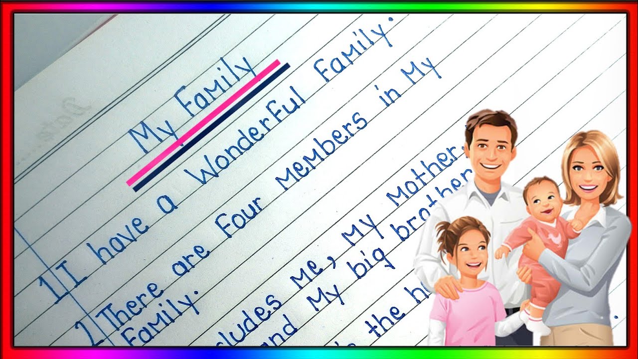 10 Lines Essay On My Family In English 10 Lines On My Family My Family 10 Lines Essay On My Family In English 10 Lines On My Family My Family