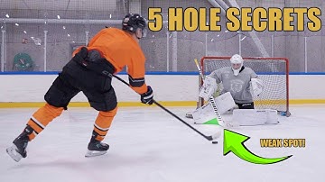 Learn To Exploit The 5 Hole Like A Pro - Goalies HATE THIS! Leftie & Rightie Perspective