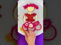 DIY Collage with FRUIT!! 🍓 #littleangel #fruit #crafts