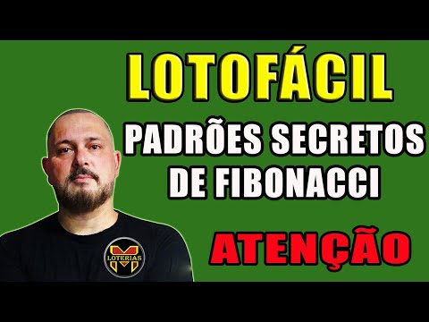 Lotofácil Dicas e Análises- sequência secreta dos números FIBONACCI