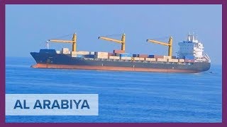 Al Arabiya cameras film suspicious Iranian ship in Red Sea