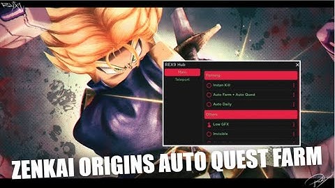 OP Zenkai Origins Auto Farm + Auto Quest Script!