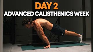 CALISTHENICS Weekly Program Advanced lvl | DAY 2 - Upper Body