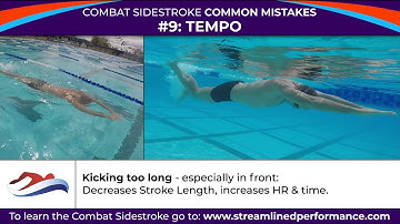 Combat Sidestroke Common Mistake #9: Tempo – by Streamlined Performance
