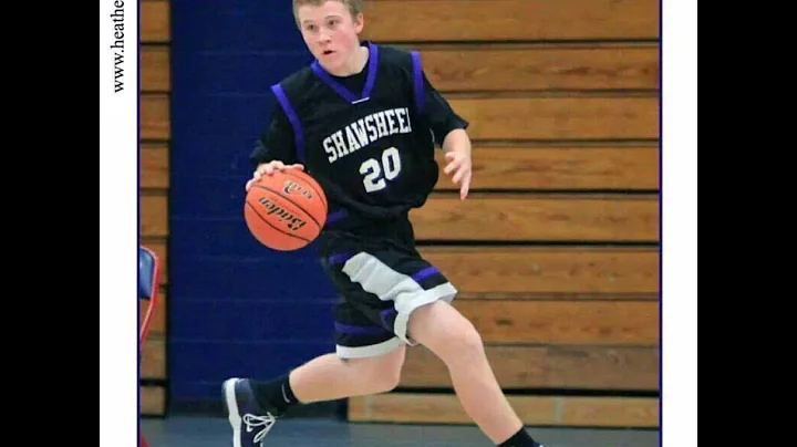 Sean Hines in his First Basketball Varsity Start
