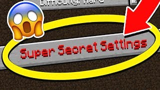 Do NOT TRY the SUPER SECRET SETTINGS CHALLENGE!