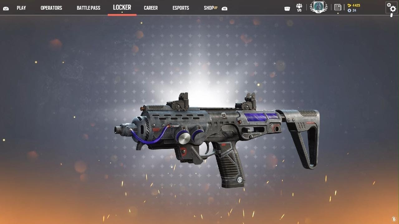 Legendary Ussr R6 R6: Aruni Energetic Buildup Legendary Gun Skin - YouTube