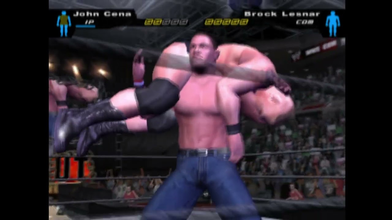 Table Full Match 🔥🔥 -- John Cena VS Brock Lesnar | SmackDown HCTP | #smackdown #wwe #trending #viral