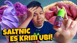 HAVE YOU EVER TRIED SALT GINI?? || RECIPE ORIGINALS SALTNIC SWEET PURPLE ICE CREAM!