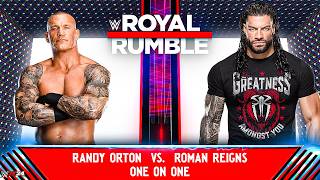 Randy Orton vs Roman Reigns – The Viper vs The Tribal Chief | WWE 2K24 Full Match Highlights